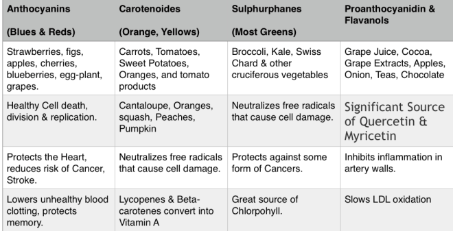 phytonutrient examples